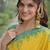 Yellow soft silk banarasi jacuard work designer party wear saree with unstitched blouse piece