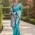 Rama soft silk banarasi jacuard work designer party wear saree with unstitched blouse piece
