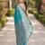 Rama soft silk banarasi jacuard work designer party wear saree with unstitched blouse piece
