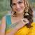 Yellow soft silk banarasi jacuard work designer party wear saree with unstitched blouse piece