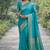 Rama soft silk banarasi jacuard work designer party wear saree with unstitched blouse piece