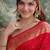 Pink soft silk banarasi jacuard work designer party wear saree with unstitched blouse piece