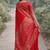 Pink soft silk banarasi jacuard work designer party wear saree with unstitched blouse piece