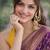 Wine soft silk banarasi jacuard work designer party wear saree with unstitched blouse piece