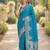 Rama soft silk banarasi jacuard work designer party wear saree with unstitched blouse piece