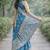 Rama soft silk banarasi jacuard work designer party wear saree with unstitched blouse piece