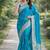 Rama soft silk banarasi jacuard work designer party wear saree with unstitched blouse piece