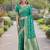 Rama soft silk banarasi jacuard work designer party wear saree with unstitched blouse piece