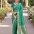 Rama soft silk banarasi jacuard work designer party wear saree with unstitched blouse piece