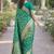 Rama soft silk banarasi jacuard work designer party wear saree with unstitched blouse piece