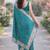 Rama soft silk banarasi jacuard work designer party wear saree with unstitched blouse piece
