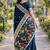 Morpich soft silk banarasi jacuard work designer party wear saree with unstitched blouse piece