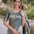 Rama soft silk banarasi jacuard work designer party wear saree with unstitched blouse piece