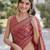 Pink soft silk banarasi jacuard work designer party wear saree with unstitched blouse piece