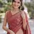 Pink soft silk banarasi jacuard work designer party wear saree with unstitched blouse piece