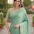 Rama soft silk banarasi jacuard work designer party wear saree with unstitched blouse piece