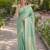 Rama soft silk banarasi jacuard work designer party wear saree with unstitched blouse piece