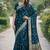 Rama soft silk banarasi jacuard work designer party wear saree with unstitched blouse piece