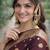 Maroon soft silk banarasi jacuard work designer party wear saree with unstitched blouse piece