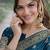 Rama soft silk banarasi jacuard work designer party wear saree with unstitched blouse piece