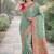Rama soft silk banarasi jacuard work designer party wear saree with unstitched blouse piece