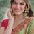 Pista soft silk banarasi jacuard work designer party wear saree with unstitched blouse piece