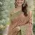 Pink soft silk banarasi jacuard work designer party wear saree with unstitched blouse piece