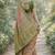 Pink soft silk banarasi jacuard work designer party wear saree with unstitched blouse piece