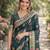 Rama soft silk banarasi jacuard work designer party wear saree with unstitched blouse piece