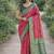 Pink soft silk banarasi jacuard work designer party wear saree with unstitched blouse piece