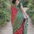 Pink soft silk banarasi jacuard work designer party wear saree with unstitched blouse piece