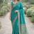 Rama soft silk banarasi jacuard work designer party wear saree with unstitched blouse piece