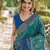 Rama soft silk banarasi jacuard work designer party wear saree with unstitched blouse piece