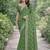 Pista soft georgette embroidery work designer party wear saree with unstitched blouse piece