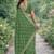 Pista soft georgette embroidery work designer party wear saree with unstitched blouse piece