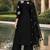 Black cotton thread  readymade suits