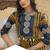 Mustard cotton block print readymade suits