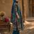 Blue cotton block print readymade suits