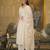 Off white cotton embroided readymade suits