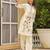 Off white cotton printed co ord set