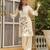 Off white cotton printed co ord set