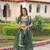 Green Vichitra Silk With Sequins Zari Thread Embroidered work lehenga choli with duppta