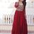 Maroon Designer Readymade Long Kurti With Embroidery Zari Sequins Work