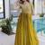 mehndi Designer Readymade Long Kurti With Embroidery Zari Sequins Wor