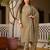 Women's pista rayon sequin embroidered kurta pant set with solid chinon dupatta