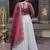 Sparkling Magenta Zari Work Silk Engagement Wear Lehenga Choli