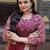 Sparkling Magenta Zari Work Silk Engagement Wear Lehenga Choli