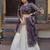 Gorgeous Purple Sequins Silk Sangeet Wear Lehenga Choli With Dupatta