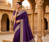 Purple Color Zari Weaving Work Silk Saree