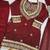 New trendy stylish real mirror work with lace border kurta set